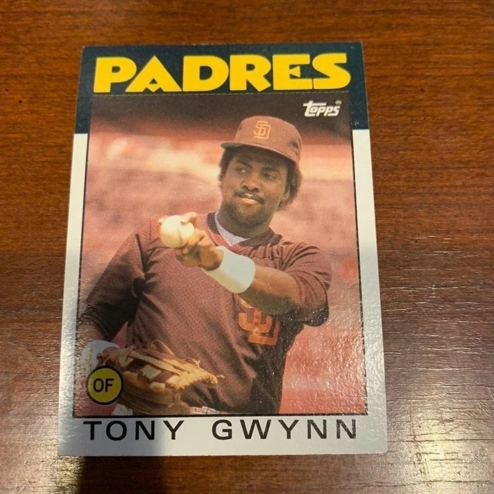 1986 Topps Tony Gwynn Lot of 4